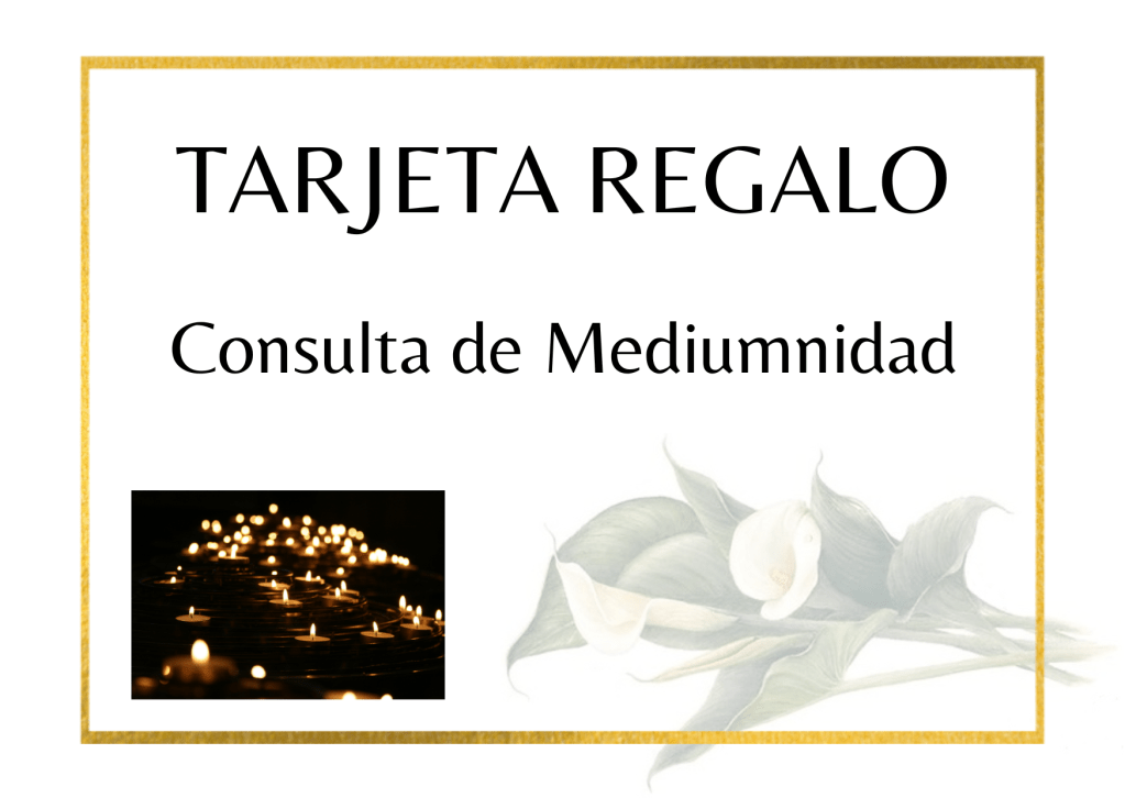 Tarjeta Regalo Consulta Mediumnidad