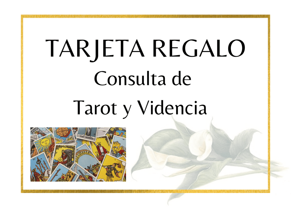 Tarjeta Regalo Consulta Tarot y Videncia